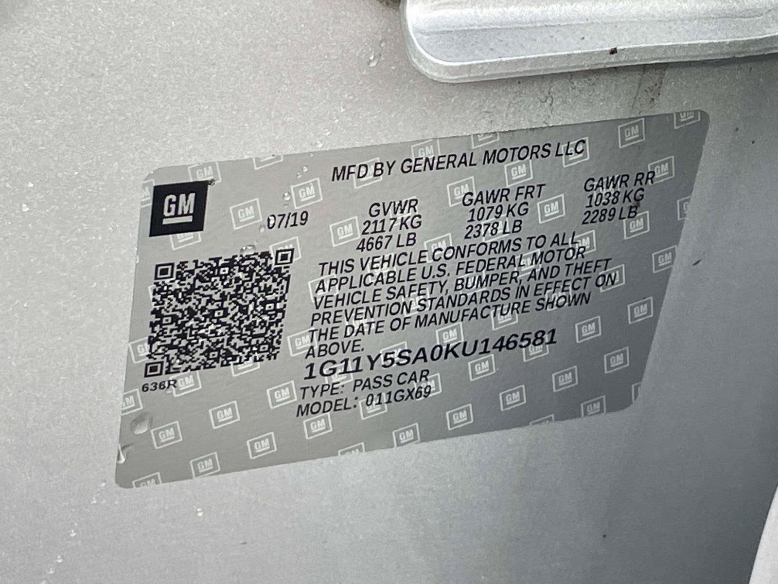 2019 Chevrolet Impala LS