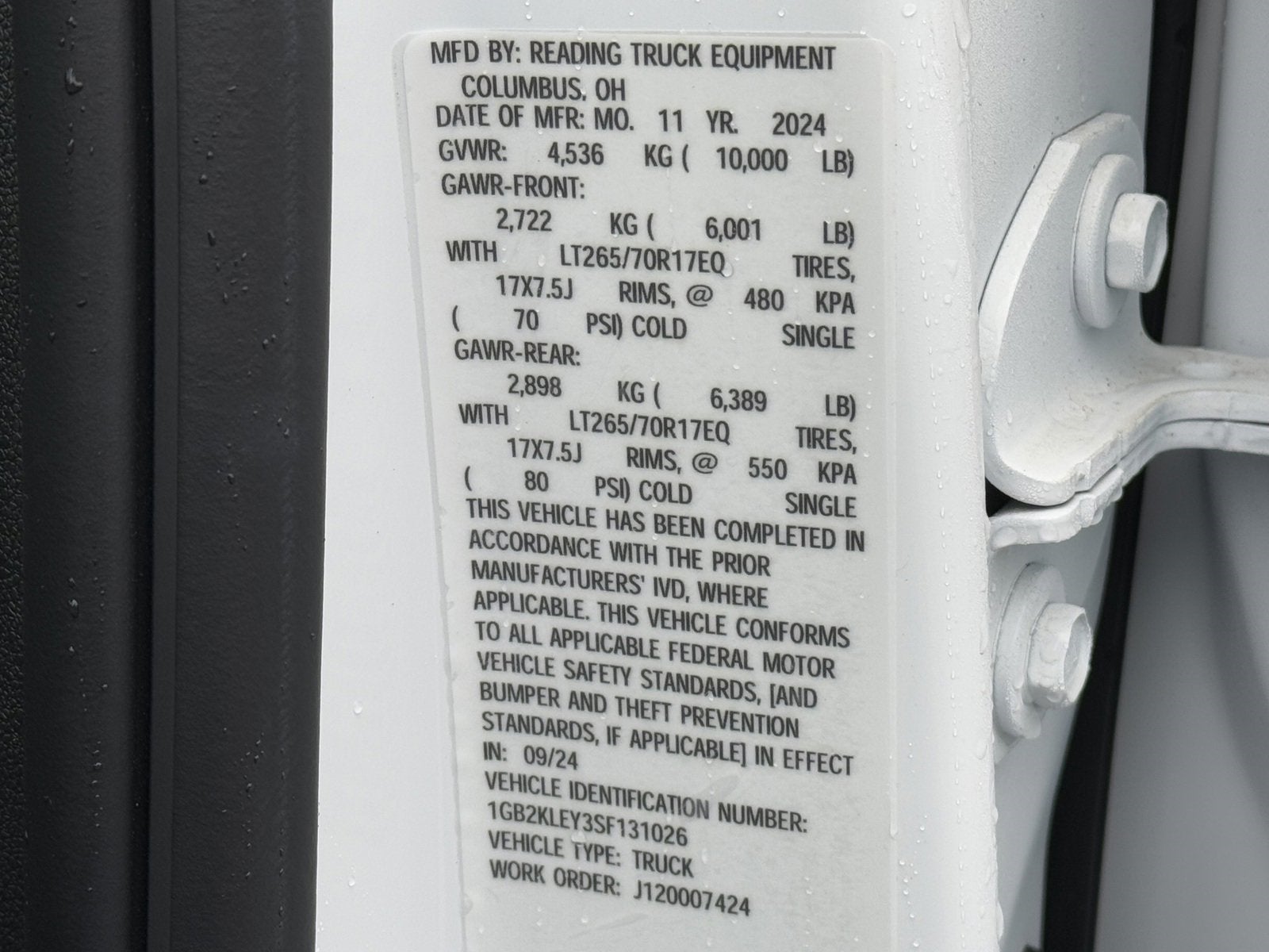 2025 Chevrolet Silverado 2500 HD WT