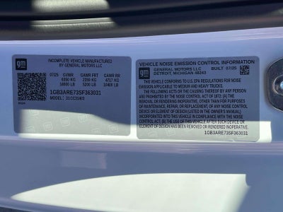 2025 Chevrolet Silverado 3500 HD Chassis Cab Work Truck