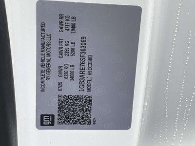 2025 Chevrolet Silverado 3500 HD Chassis Cab Work Truck