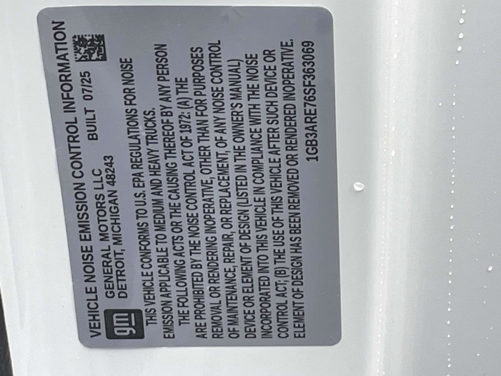 2025 Chevrolet Silverado 3500 HD Chassis Cab Work Truck