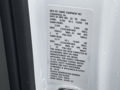 2025 Chevrolet Silverado 3500 HD Chassis Cab Work Truck