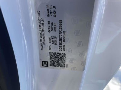 2026 Chevrolet Silverado 3500 HD Chassis Cab Work Truck