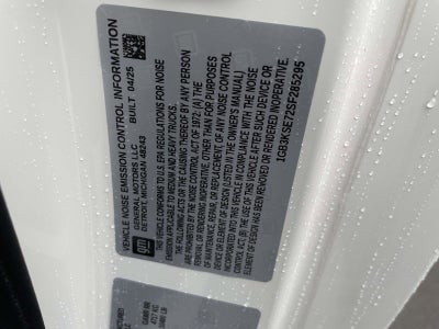 2025 Chevrolet Silverado 3500 HD Chassis Cab Work Truck