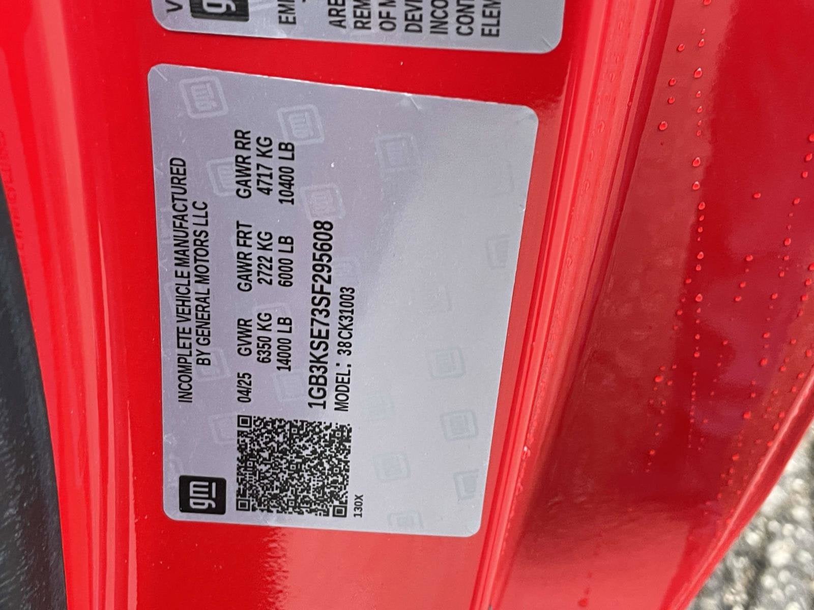 2025 Chevrolet Silverado 3500 HD Chassis Cab Work Truck