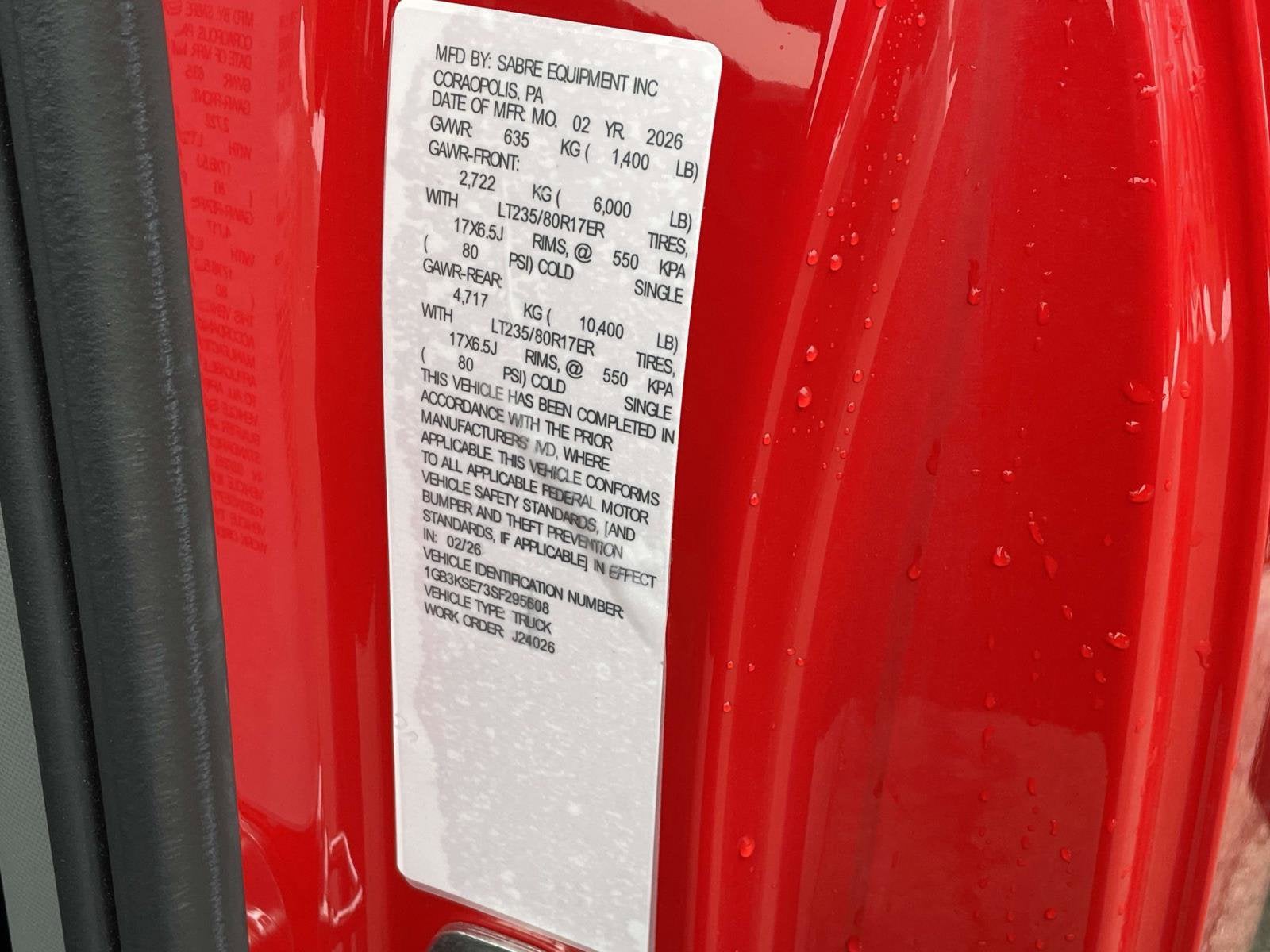 2025 Chevrolet Silverado 3500 HD Chassis Cab Work Truck