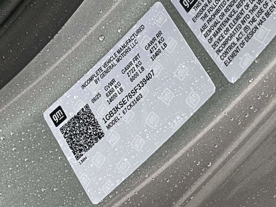 2025 Chevrolet Silverado 3500 HD Chassis Cab Work Truck