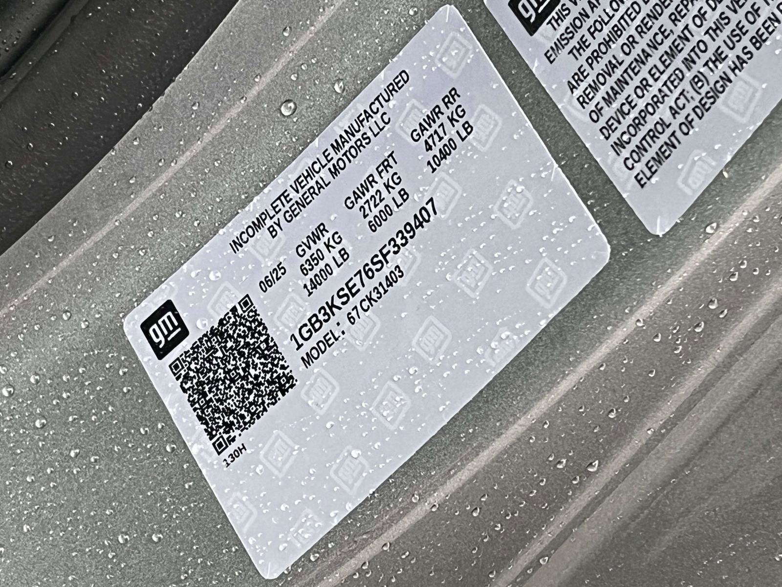 2025 Chevrolet Silverado 3500 HD Chassis Cab Work Truck