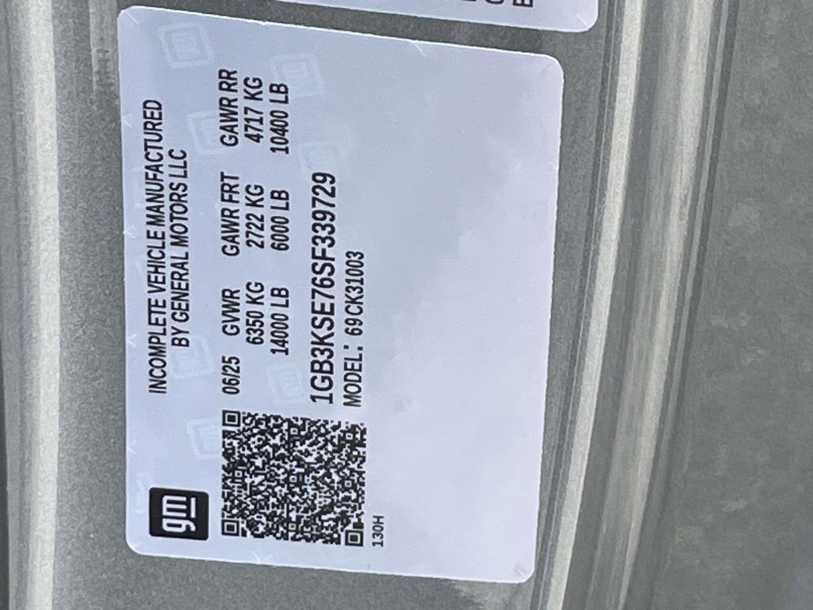 2025 Chevrolet Silverado 3500 HD Chassis Cab Work Truck