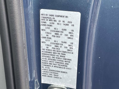 2025 Chevrolet Silverado 3500 HD Chassis Cab Work Truck