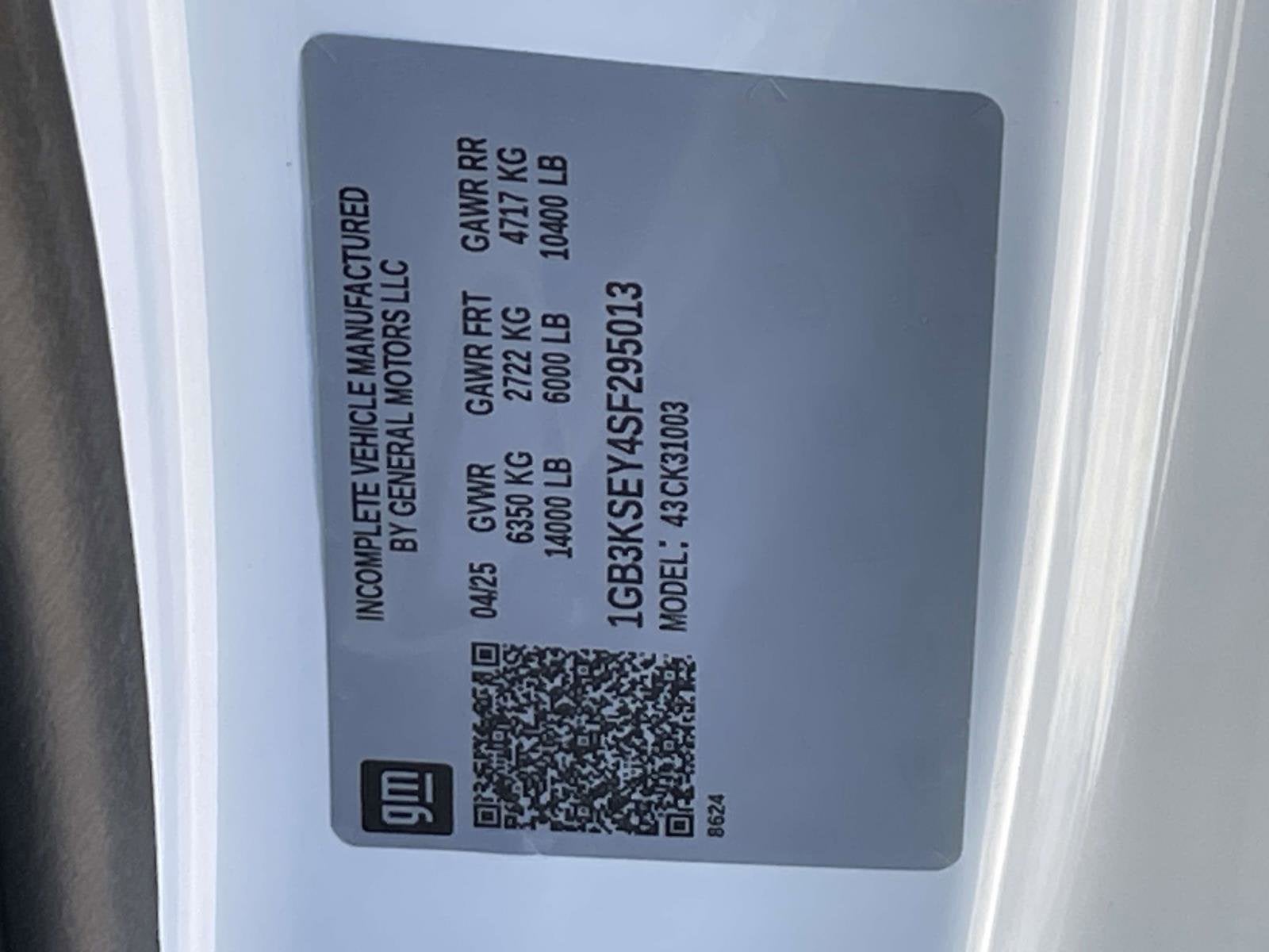 2025 Chevrolet Silverado 3500 HD Chassis Cab Work Truck