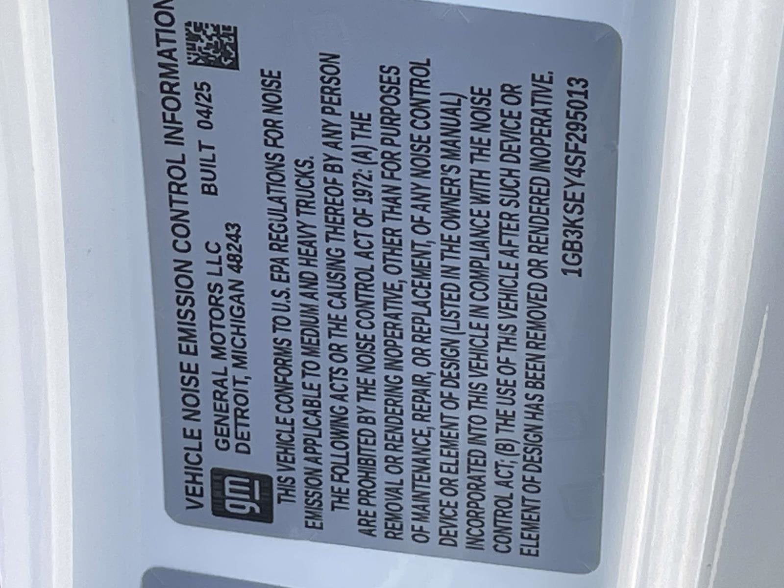 2025 Chevrolet Silverado 3500 HD Chassis Cab Work Truck