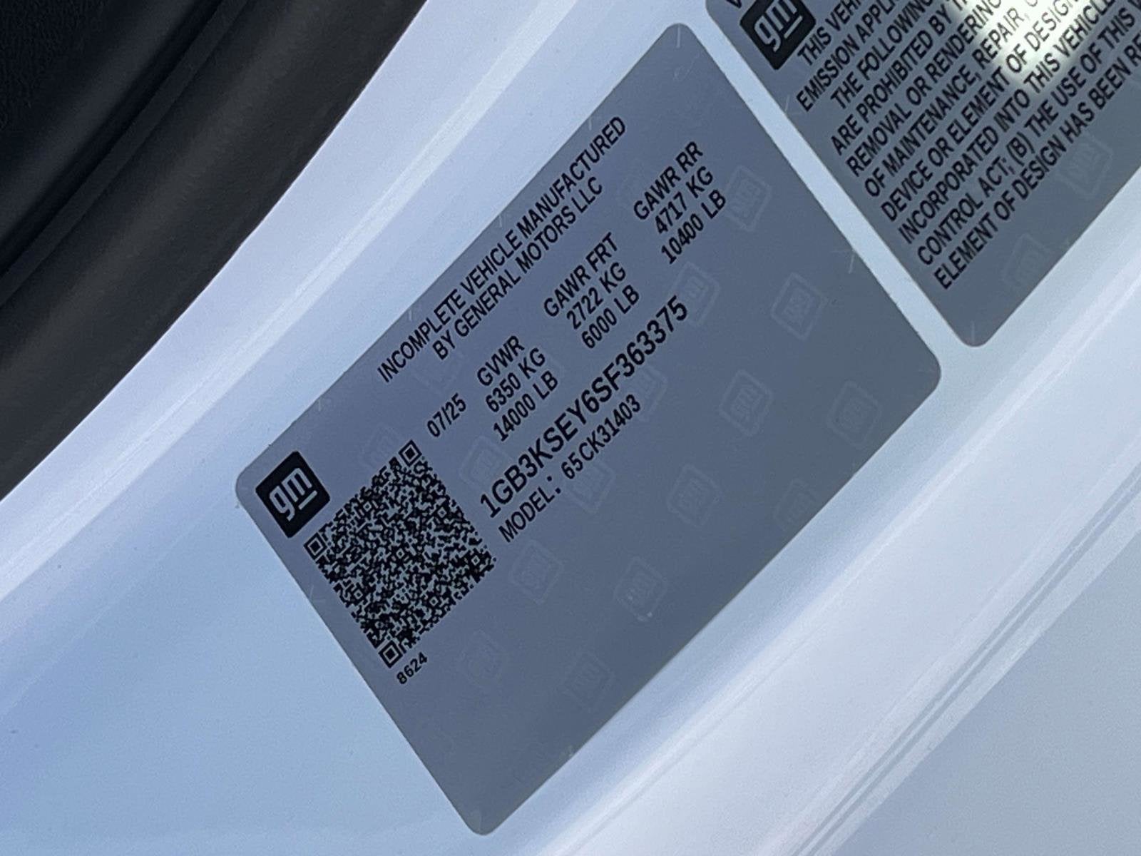 2025 Chevrolet Silverado 3500 HD Chassis Cab Work Truck