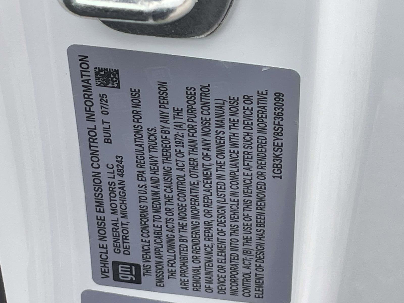 2025 Chevrolet Silverado 3500 HD Chassis Cab Work Truck