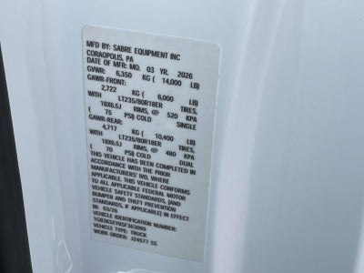 2025 Chevrolet Silverado 3500 HD Chassis Cab Work Truck