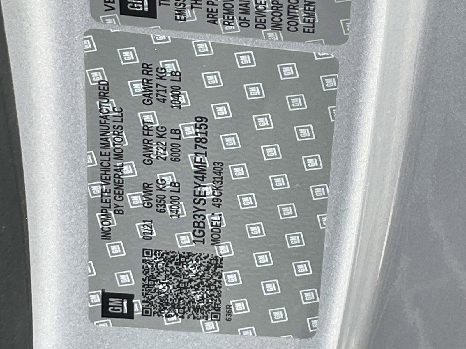 2021 Chevrolet Silverado 3500 HD Chassis Cab Work Truck