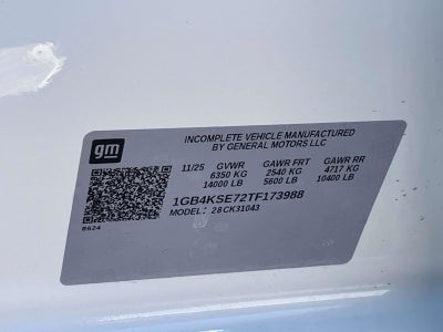 2026 Chevrolet Silverado 3500 HD Chassis Cab Work Truck