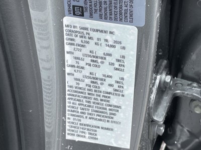 2025 Chevrolet Silverado 3500 HD Chassis Cab Work Truck