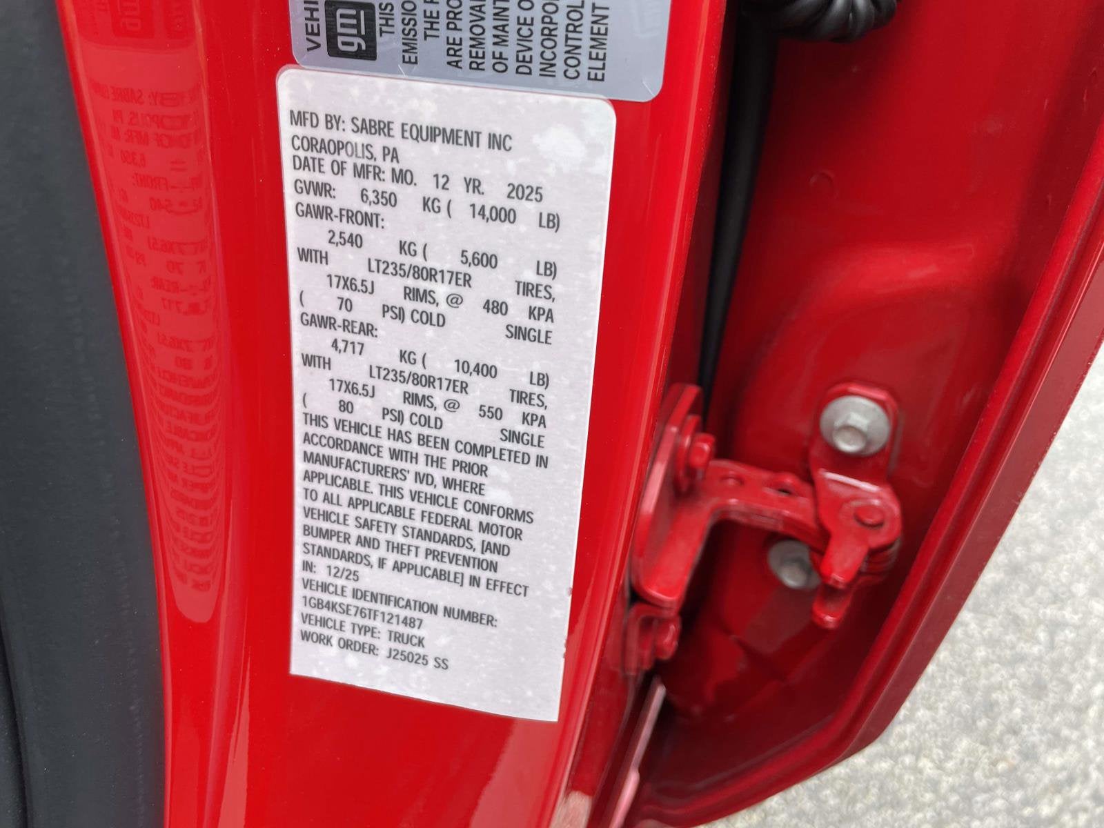 2026 Chevrolet Silverado 3500 HD Chassis Cab Work Truck