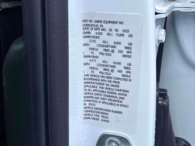 2025 Chevrolet Silverado 3500 HD Chassis Cab Work Truck