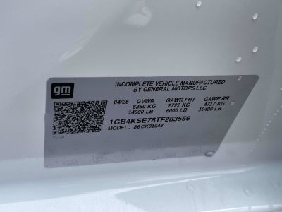 2026 Chevrolet Silverado 3500 HD Chassis Cab Work Truck