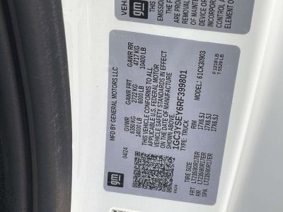 2024 Chevrolet Silverado 3500 HD WT DRW