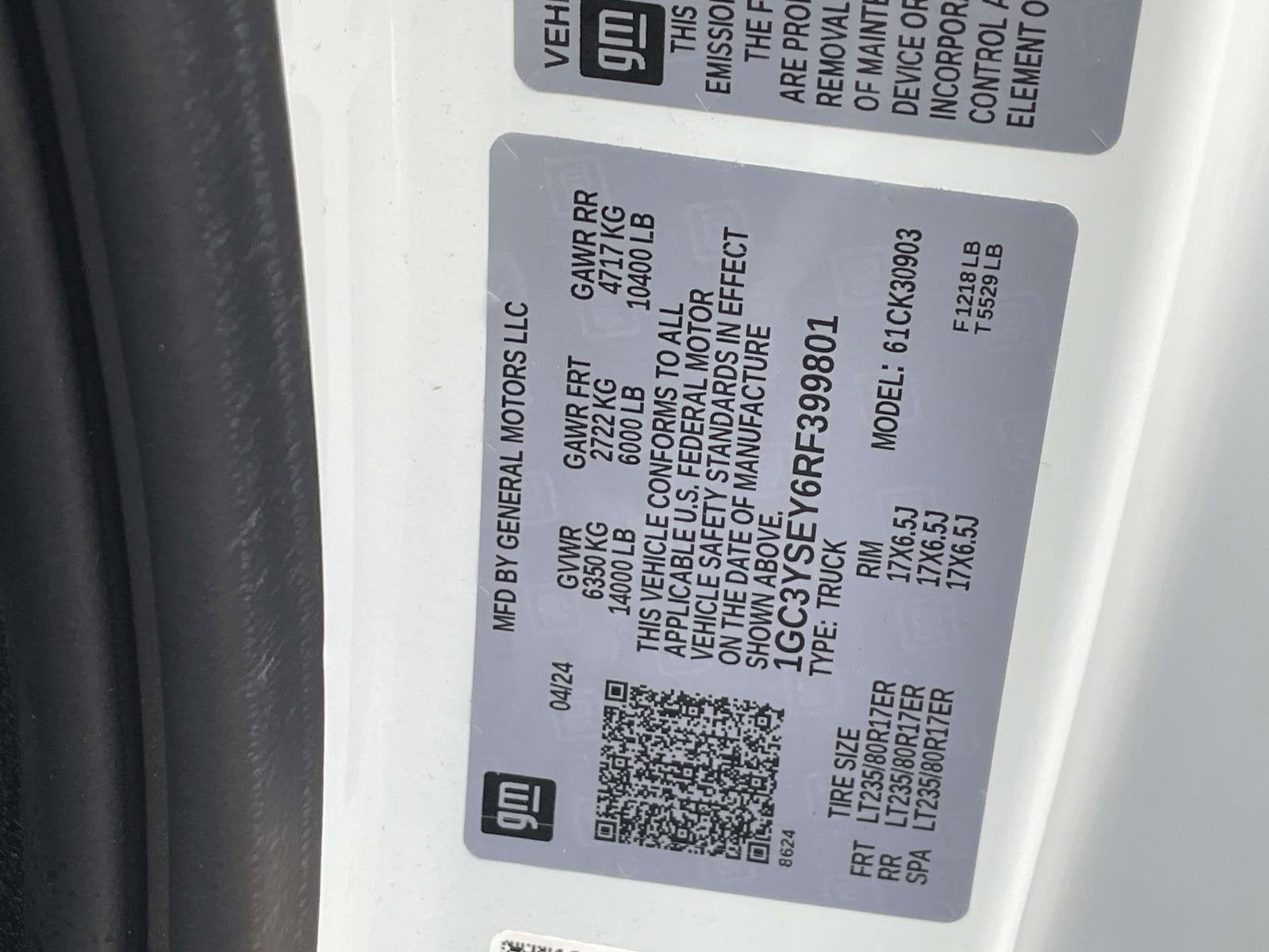 2024 Chevrolet Silverado 3500 HD WT DRW