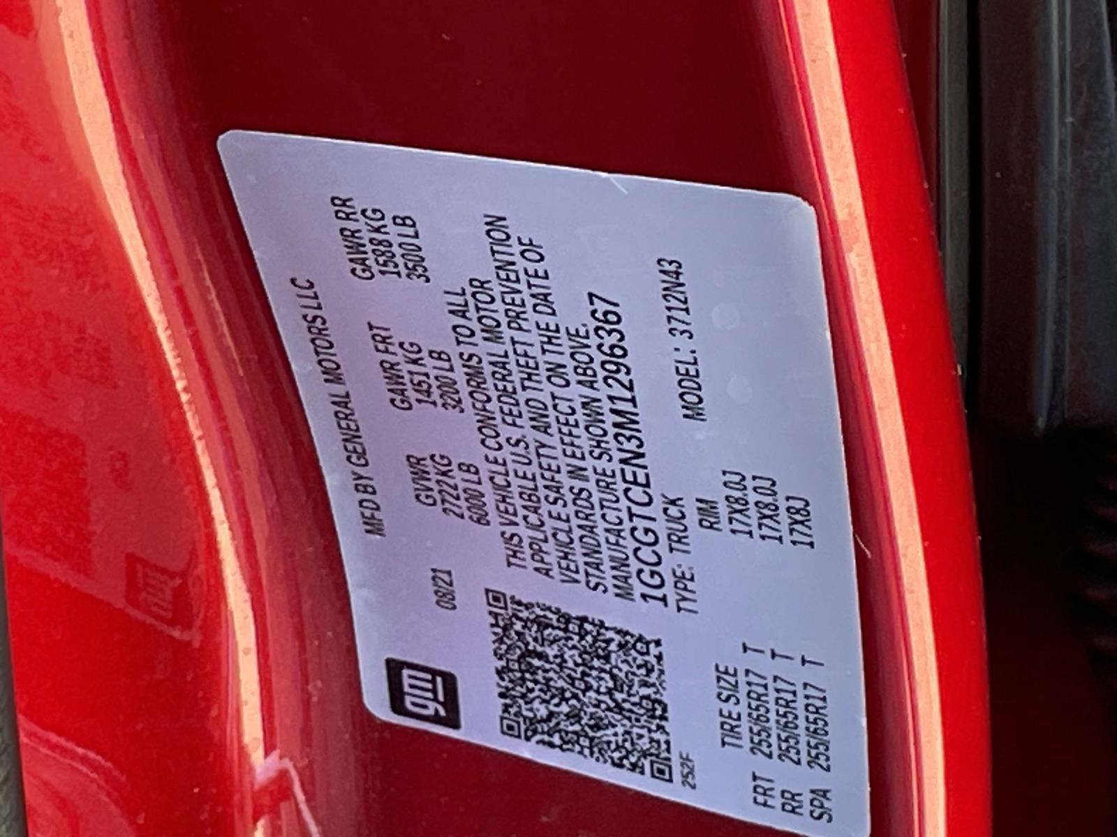 2021 Chevrolet Colorado LT