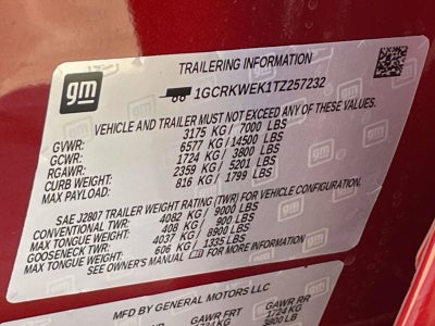 2026 Chevrolet Silverado 1500 RST