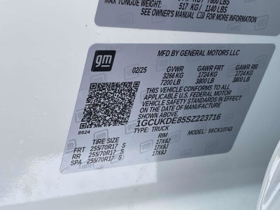 2025 Chevrolet Silverado 1500 LT