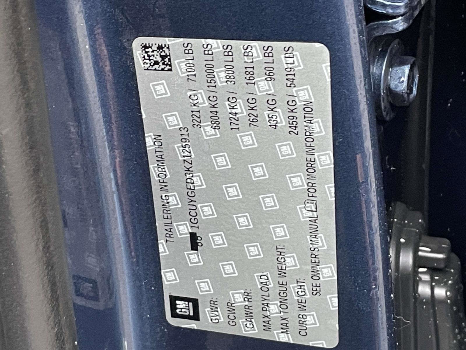 2019 Chevrolet Silverado 1500 LTZ