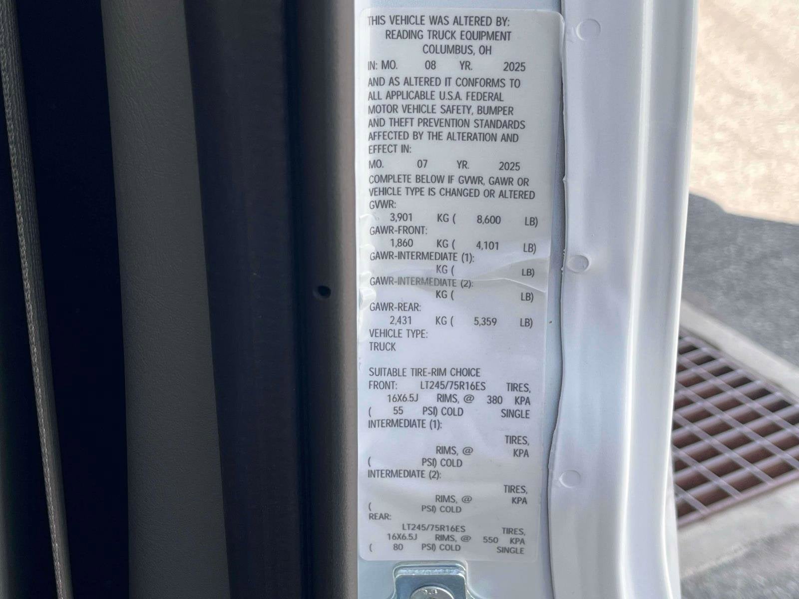 2025 Chevrolet Express Cargo 2500 WT