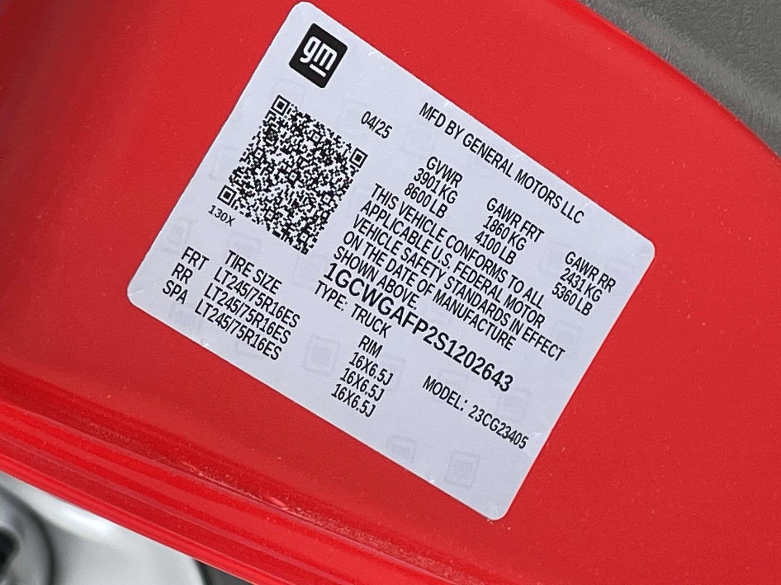 2025 Chevrolet Express Cargo 2500 WT