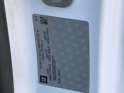 2016 GMC Sierra 3500 HD Chassis Cab Base