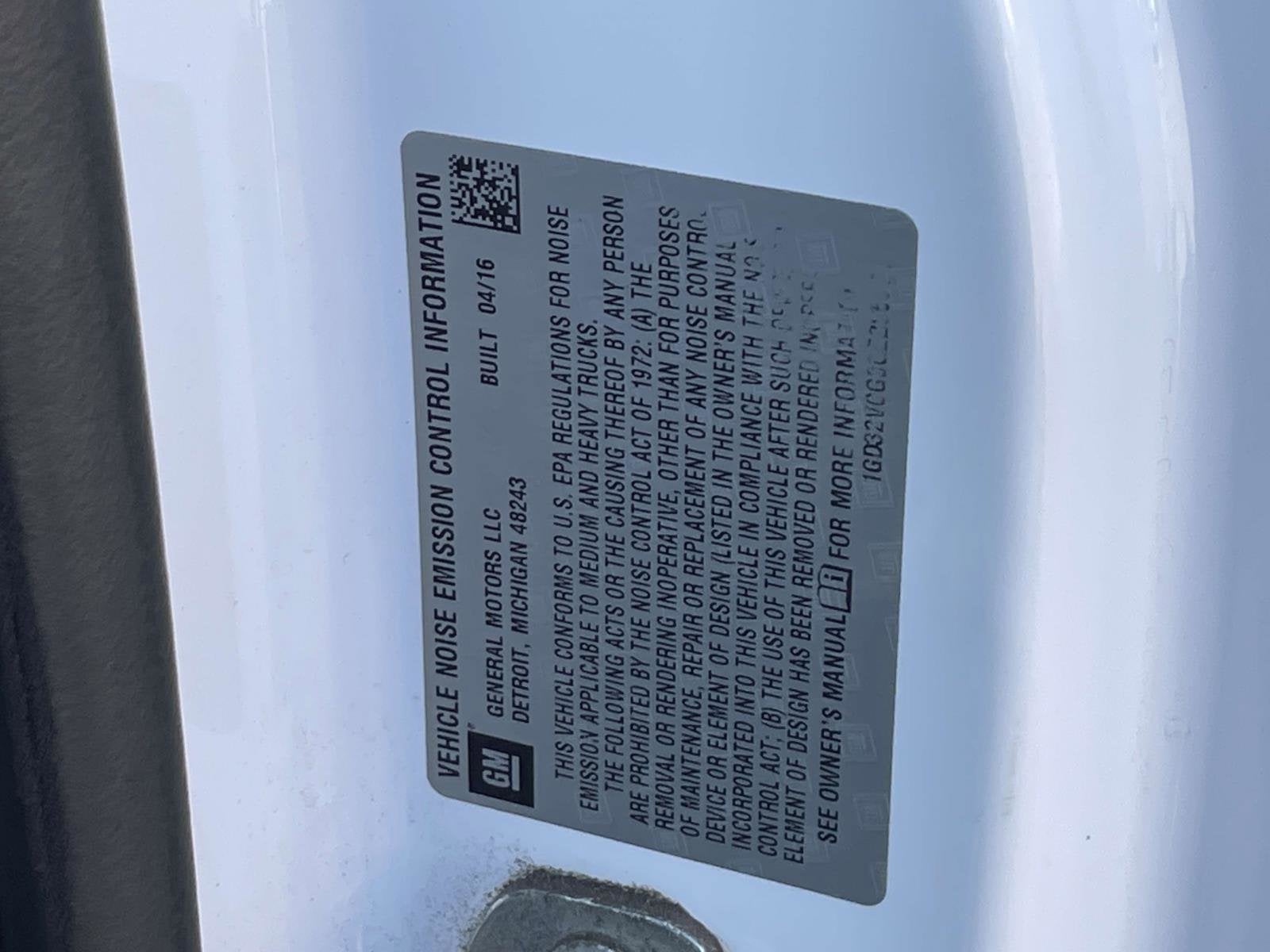 2016 GMC Sierra 3500 HD Chassis Cab Base