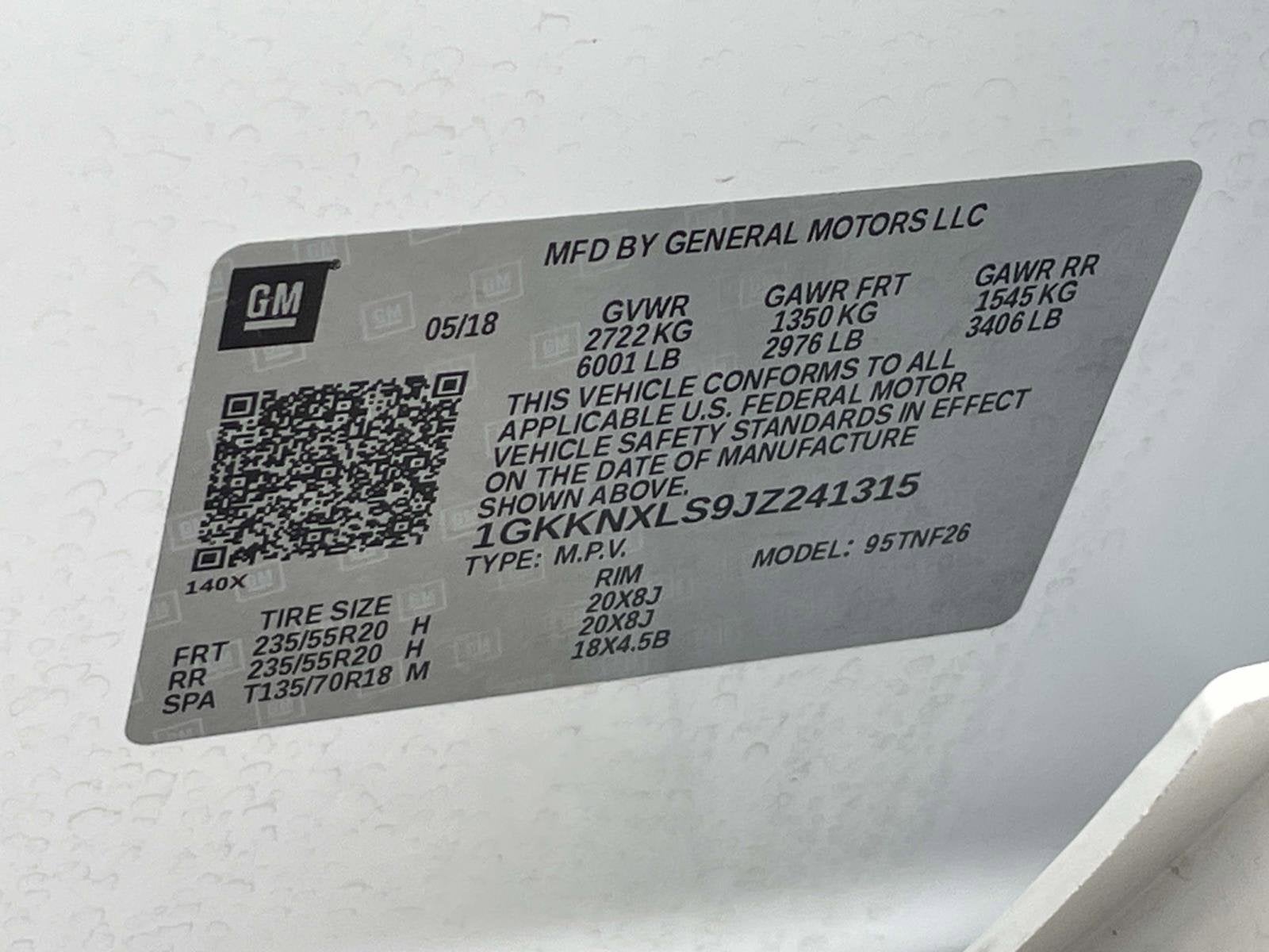 2018 GMC Acadia Denali