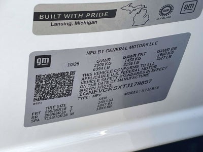 2026 Chevrolet Traverse LT