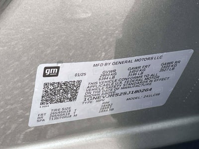2025 Chevrolet Traverse Z71