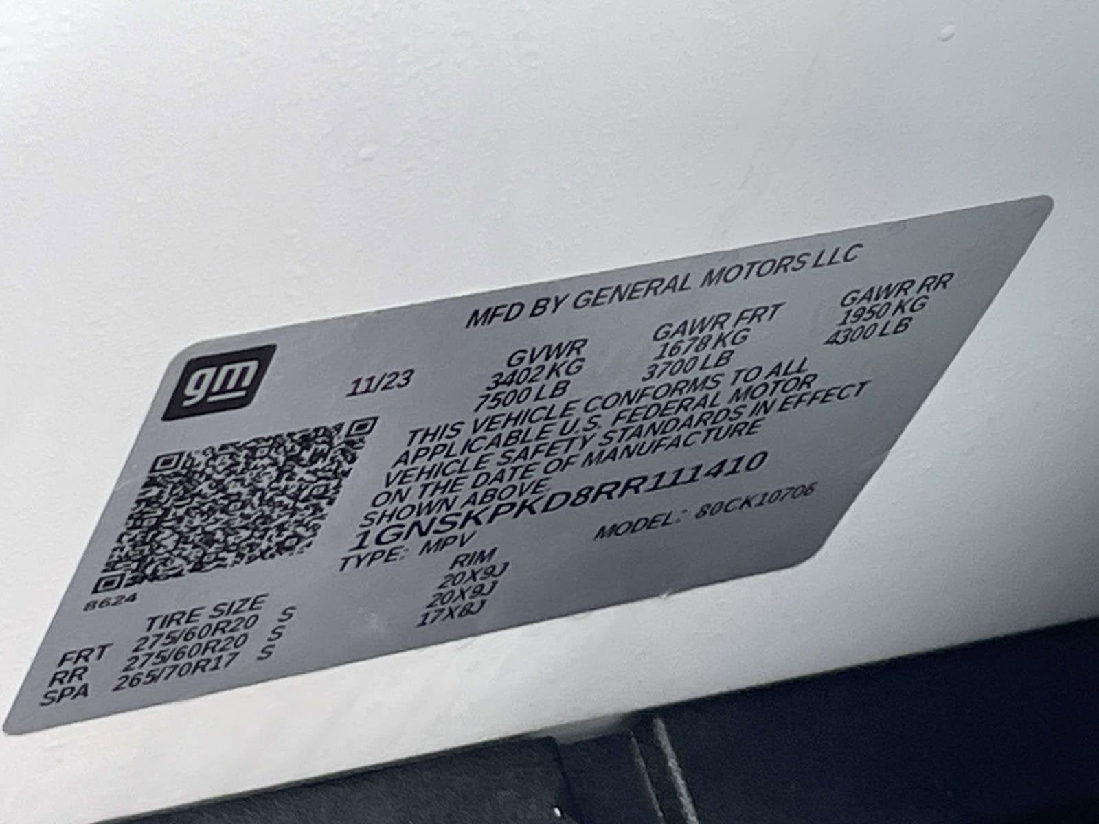 2024 Chevrolet Tahoe Z71