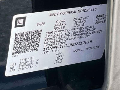 2021 Chevrolet Tahoe High Country