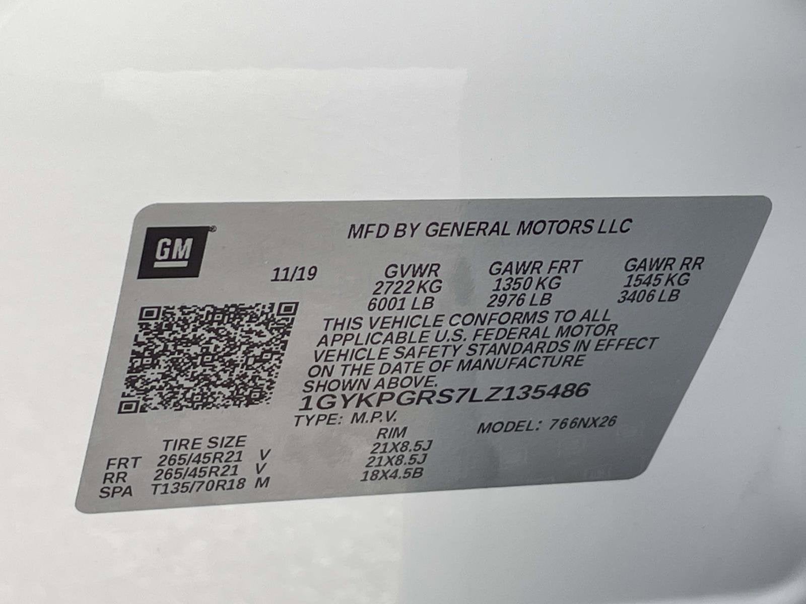 2020 Cadillac XT6 Sport