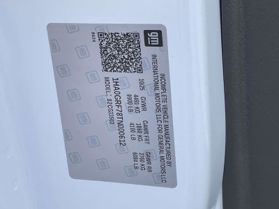 2026 Chevrolet Express Cutaway 3500 1WT