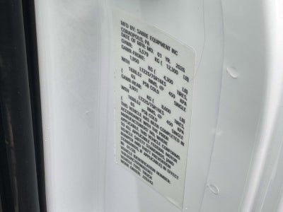 2026 Chevrolet Express Cutaway 3500 1WT