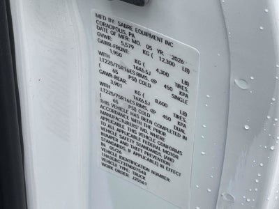 2026 Chevrolet Express Cutaway 3500 1WT