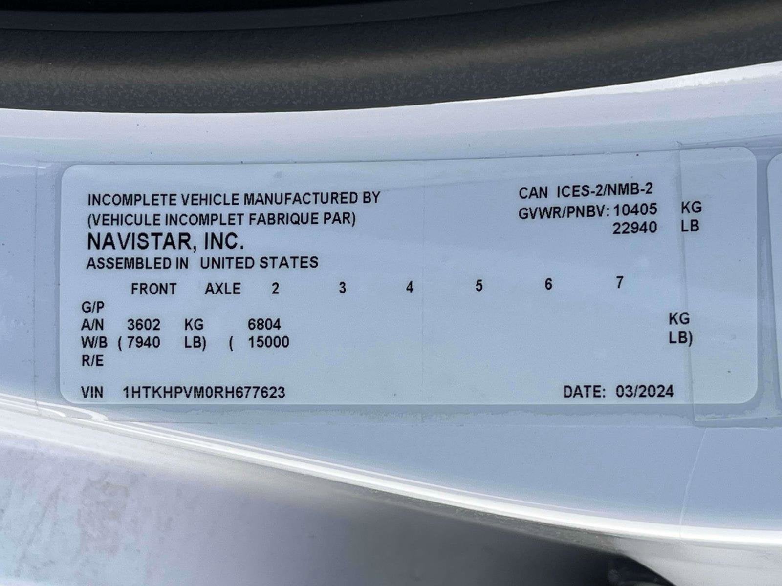 2024 Chevrolet Silverado 6500 HD Work Truck