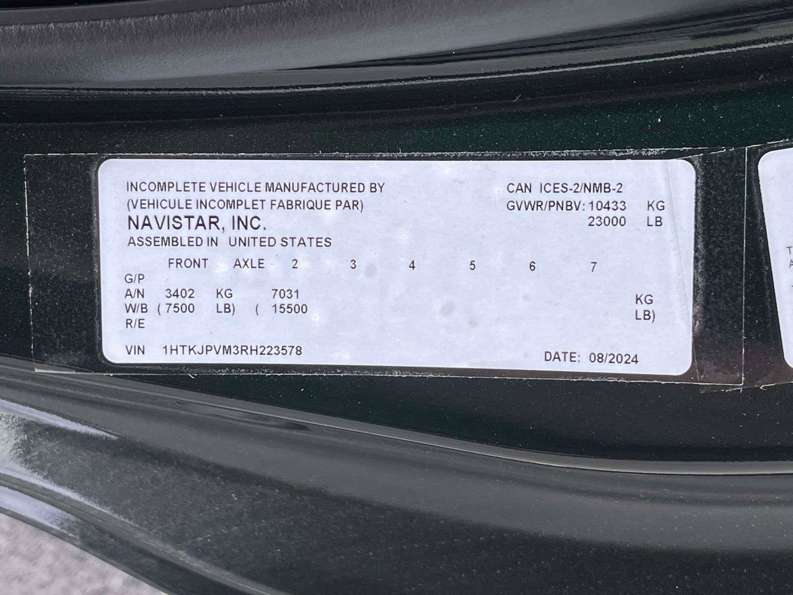 2024 Chevrolet Silverado 6500 HD Work Truck