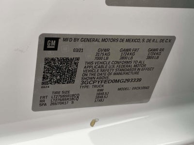 2021 Chevrolet Silverado 1500 LT Trail Boss