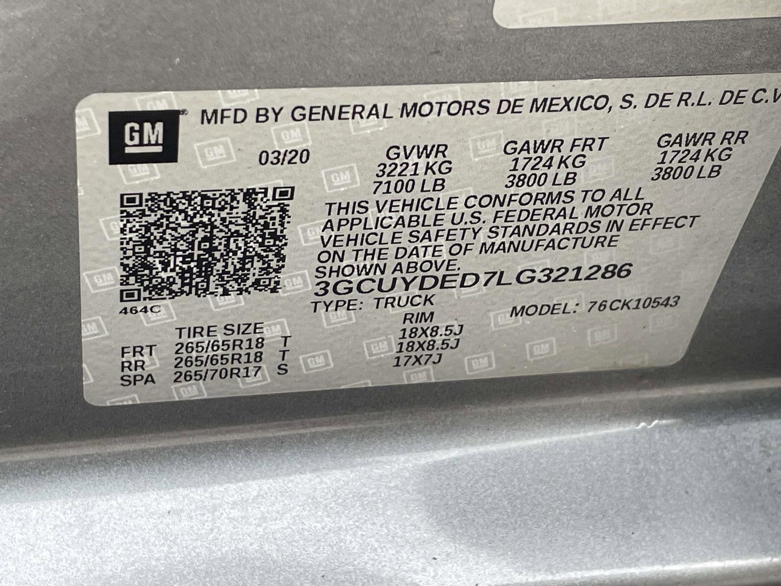 2020 Chevrolet Silverado 1500 LT