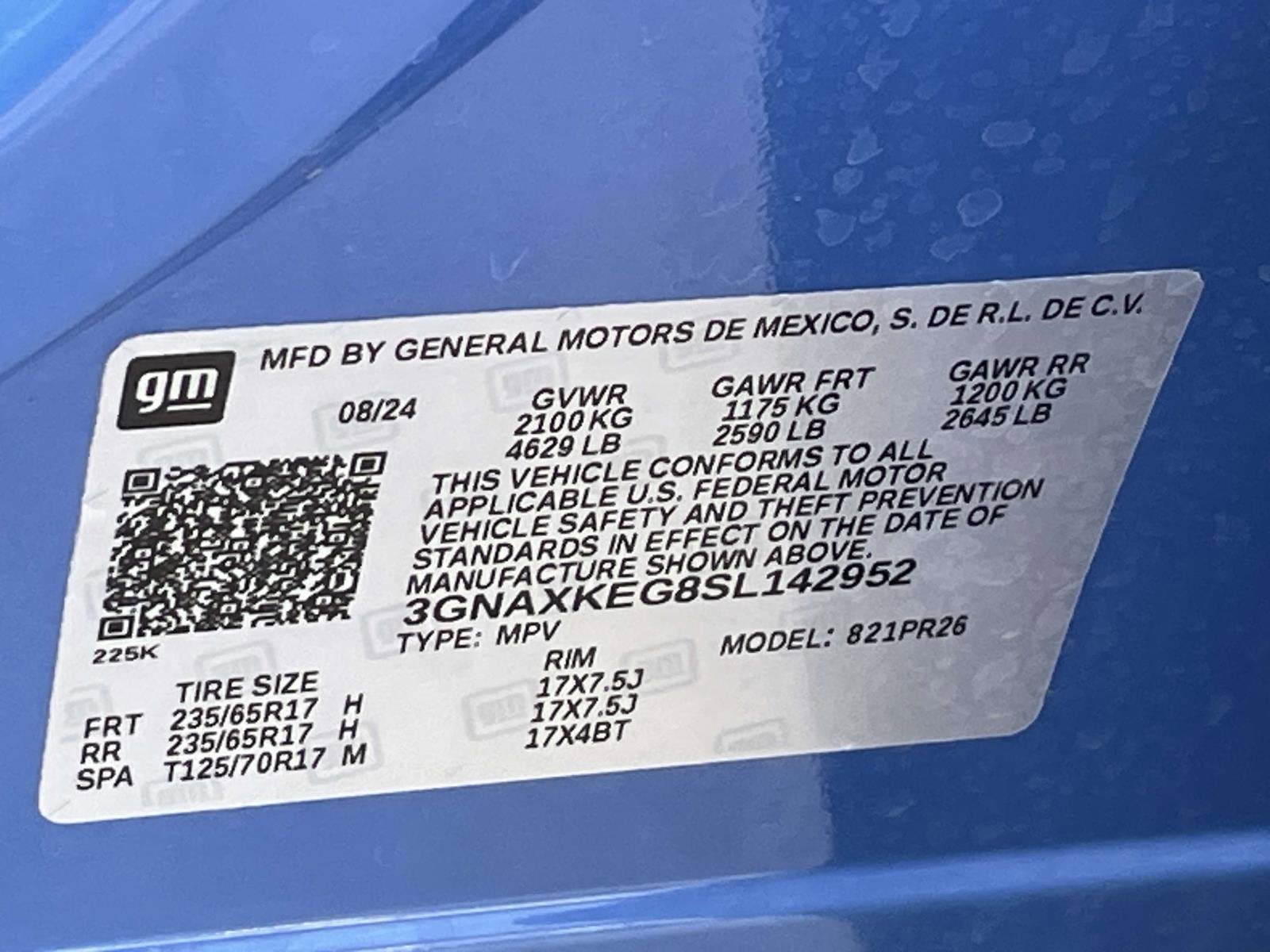 2025 Chevrolet Equinox ACTIV