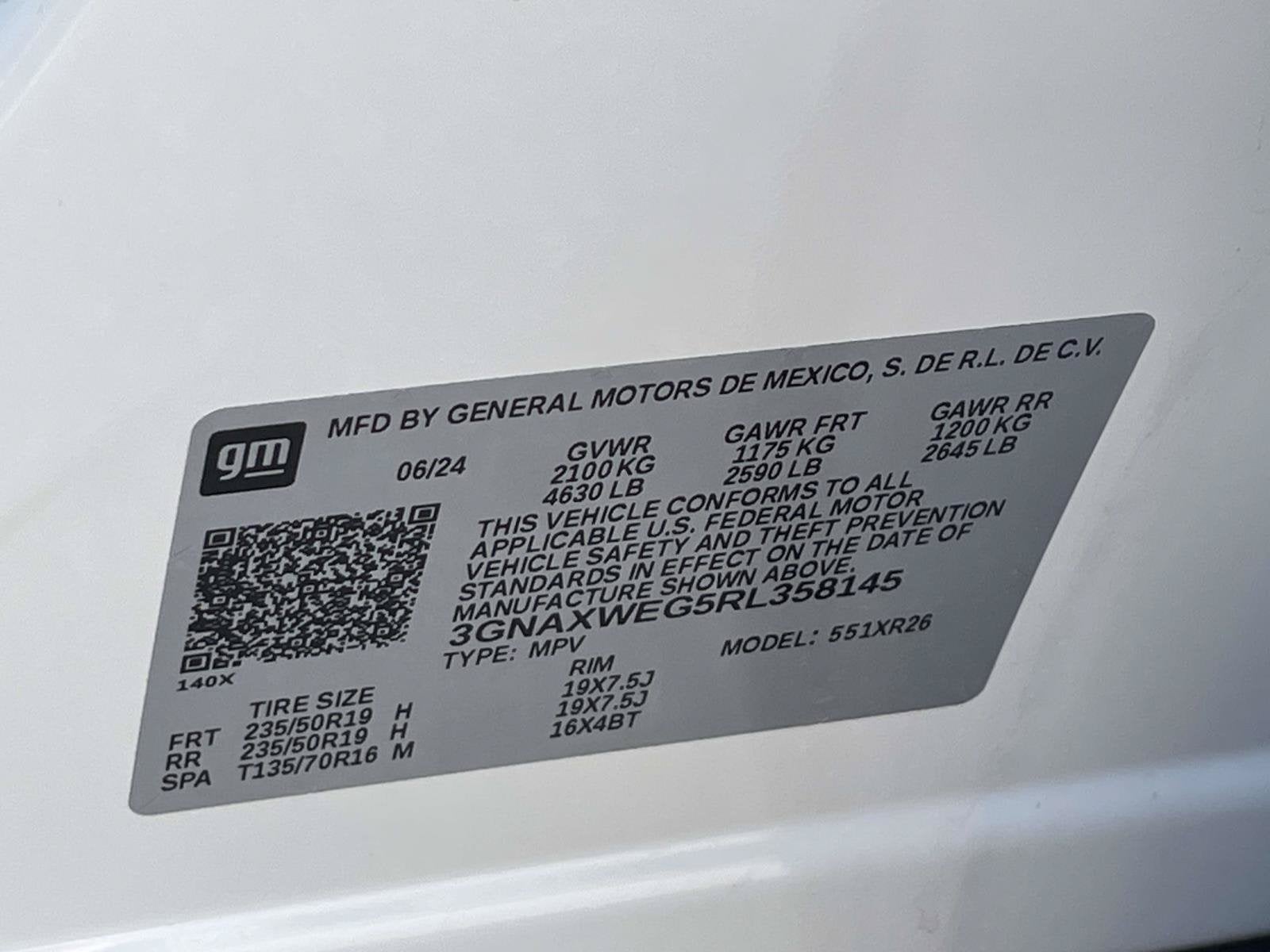 2024 Chevrolet Equinox RS